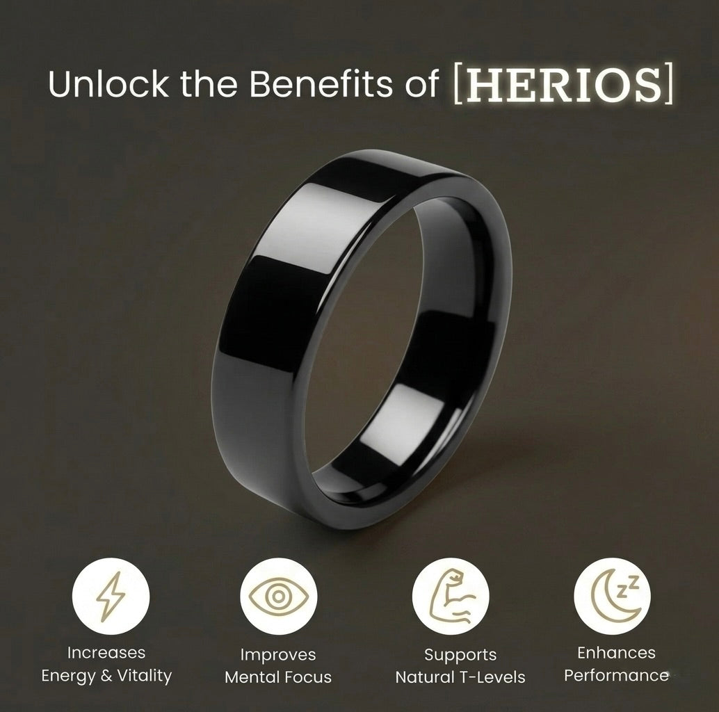 BAGUE EN HÉMATITE HERIOS®